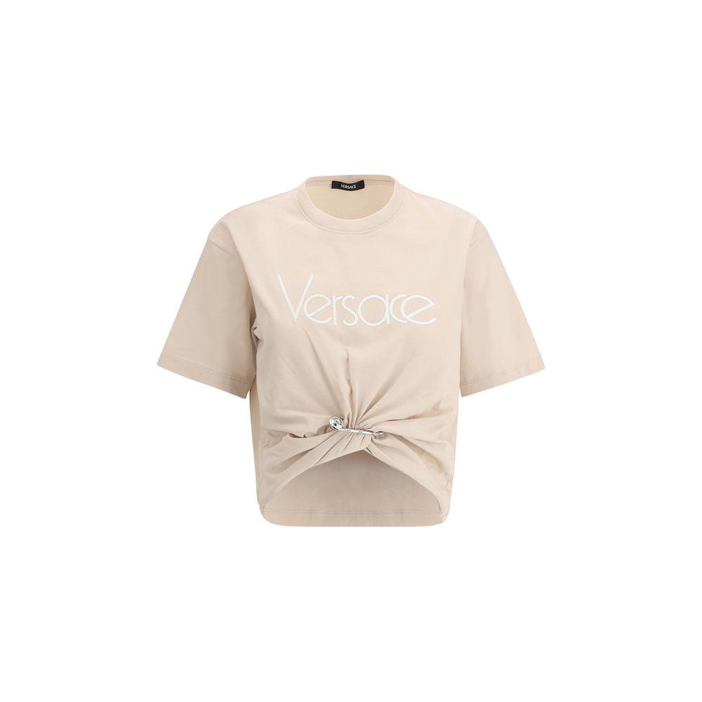 Versace T-Shirt Versace Light Gray