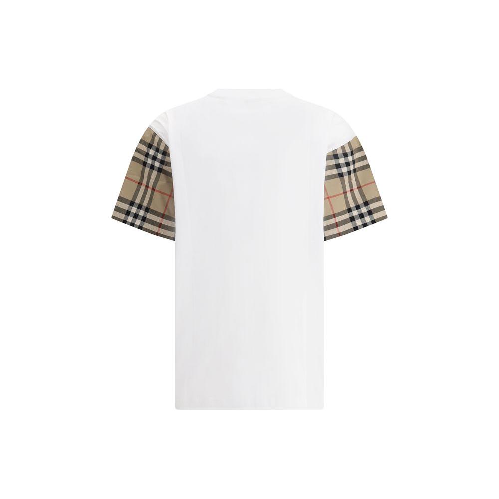 Burberry Check Archive Sleeve T-shirt Burberry Lavender