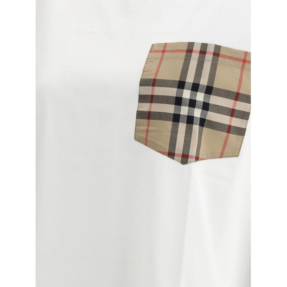 Burberry Archive Check pocket t-shirt Burberry Light Gray