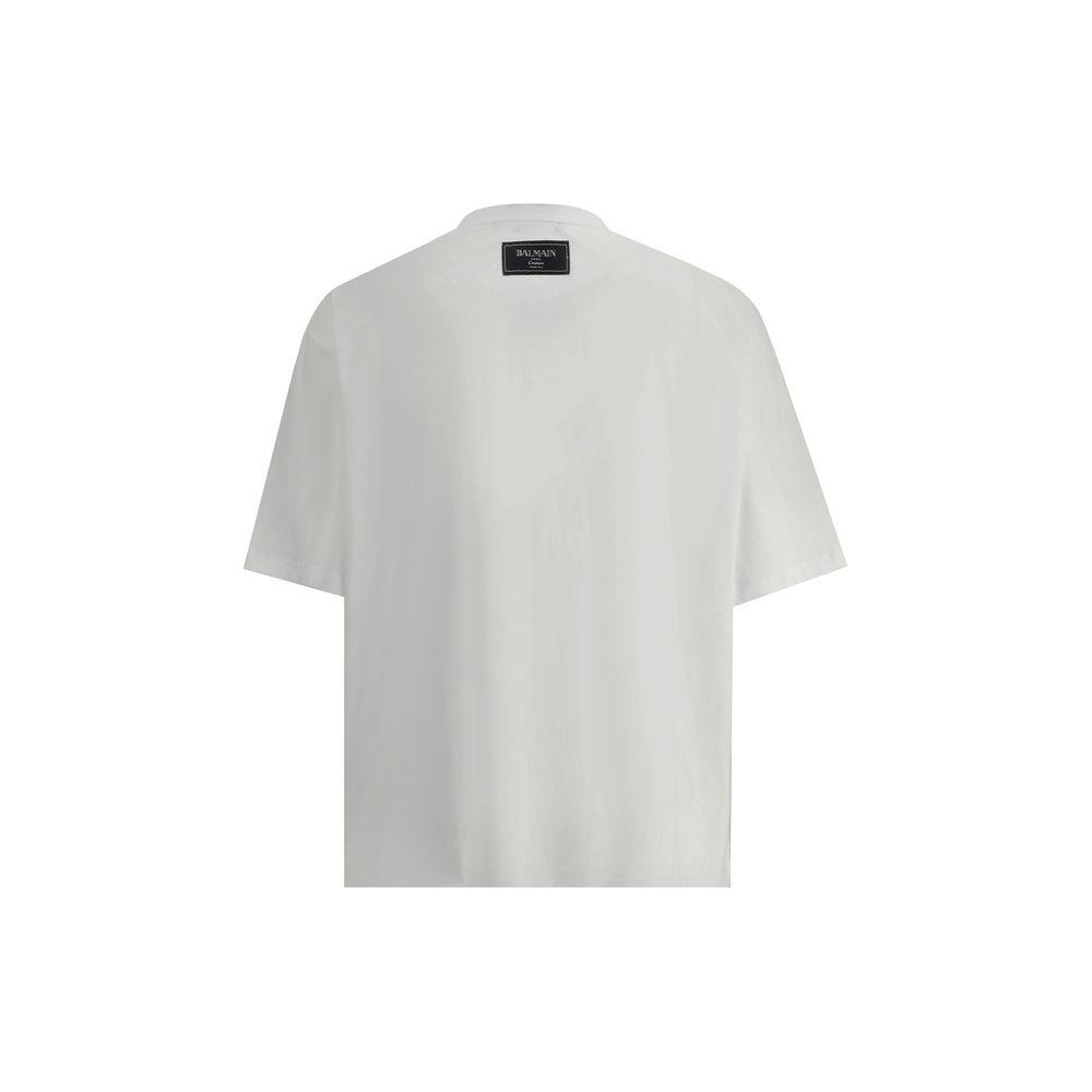 Balmain Kiss T-Shirt Balmain Light Gray