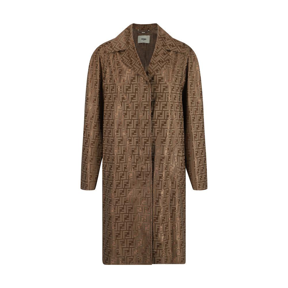 Fendi Coat Fendi Dark Olive Green