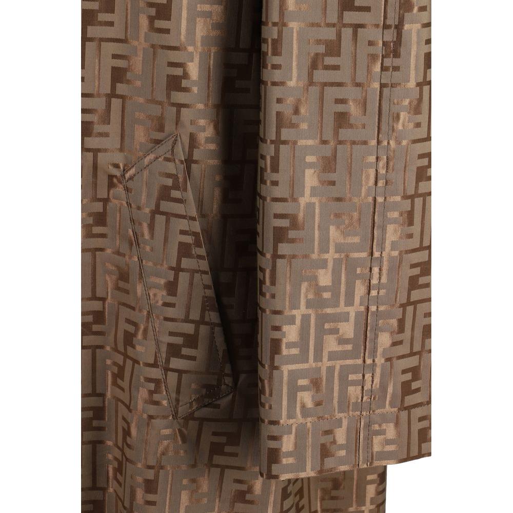 Fendi Coat Fendi Dim Gray