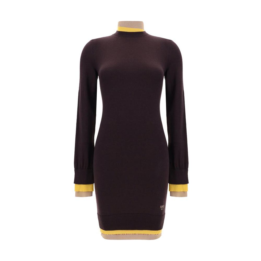 Fendi Mini Dress Fendi Black