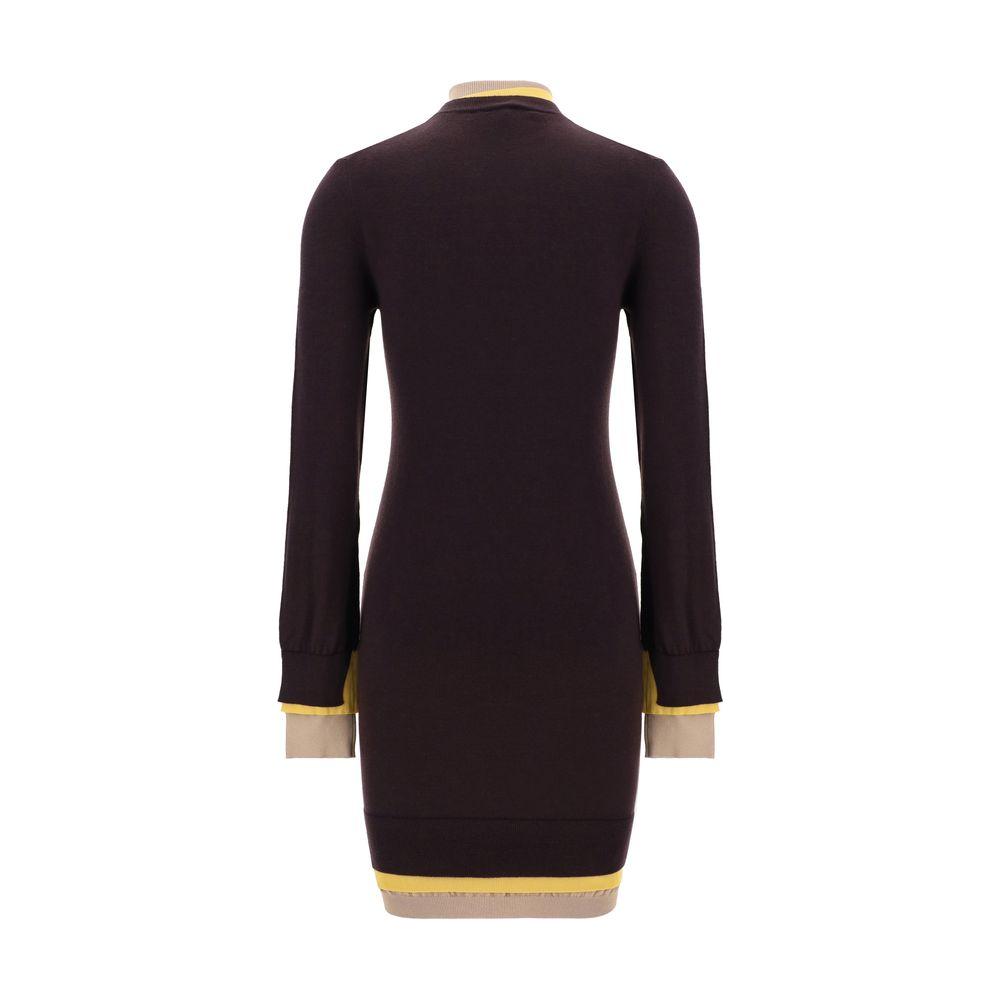 Fendi Mini Dress Fendi Black