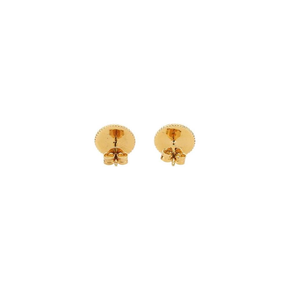 Versace Earrings Versace Tan
