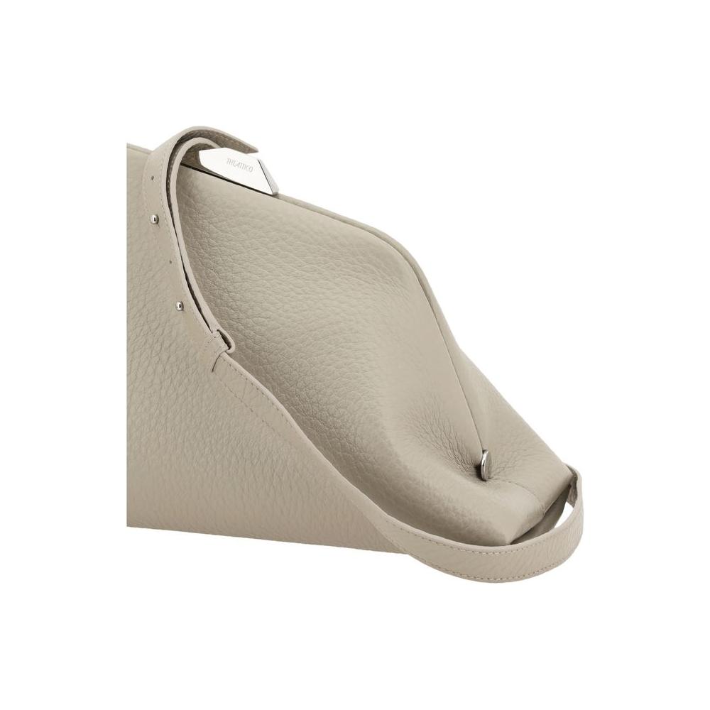 The Attico The Attico Day Off Shoulder Bag TH250WAH00049LBT117AA852BB 1728,72470364320,Bags,Clutch Bags - Women - Bags,Gray,New with tags,The Attico,Women,Women - Bags
