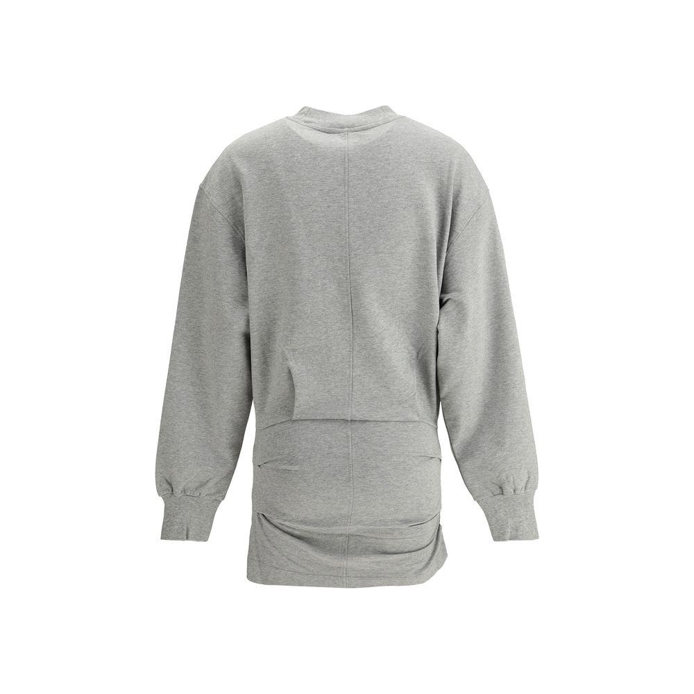 The Attico Mini Dress The Attico Dark Gray