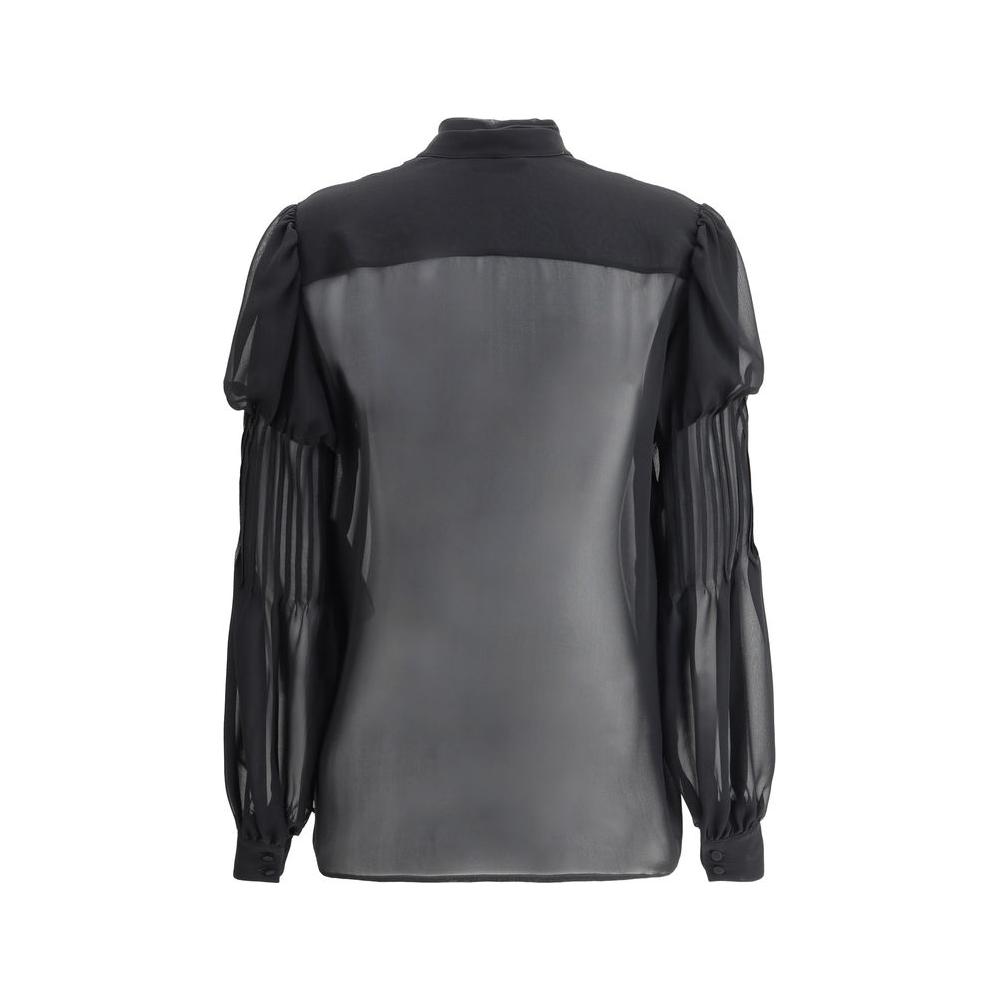 Tom Ford Silk georgette Shirt Tom Ford Dark Slate Gray
