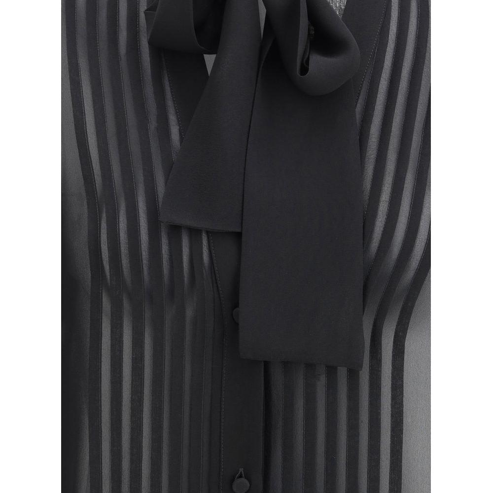 Tom Ford Silk georgette Shirt Tom Ford Dark Slate Gray