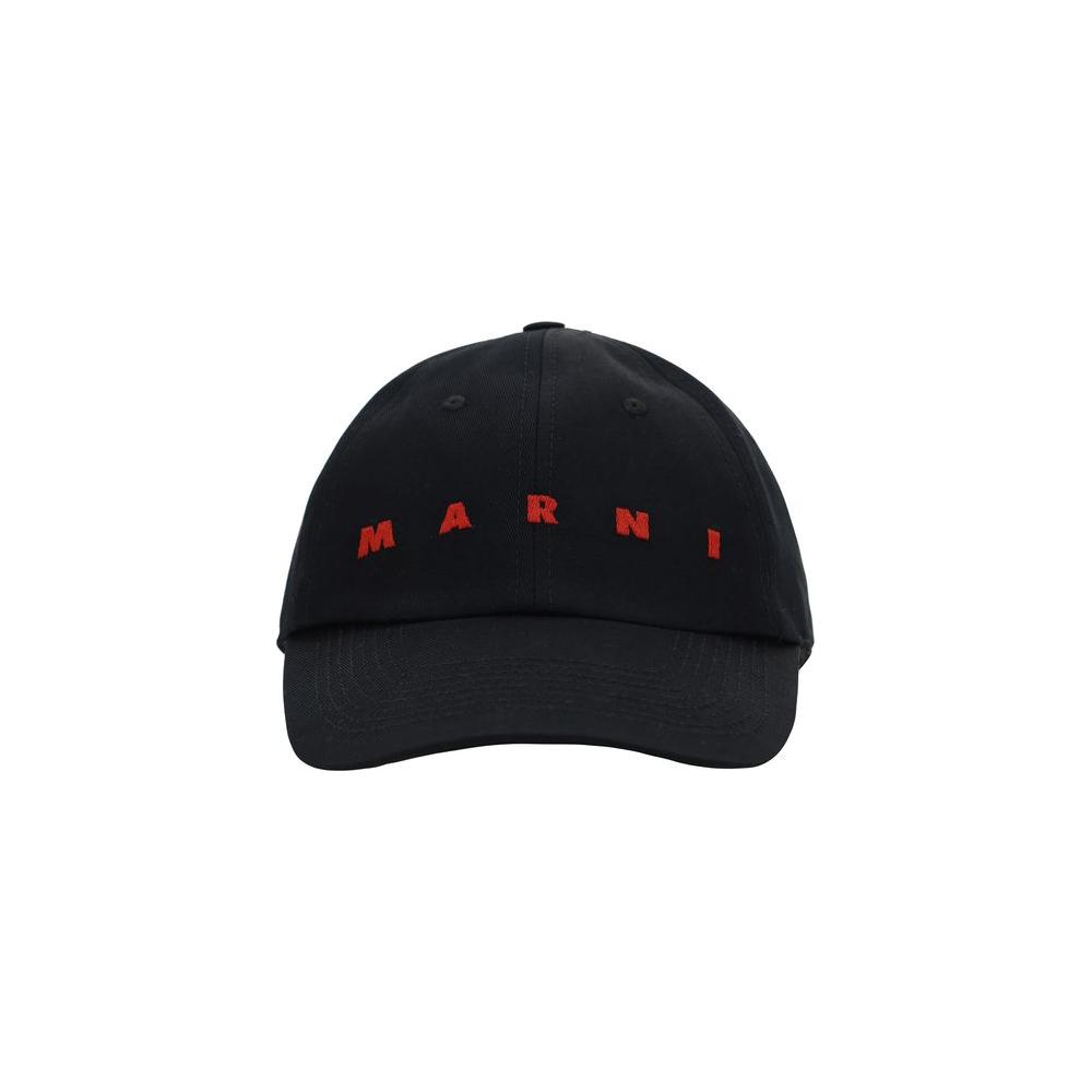 Marni Marni Baseball Hat MA-CLZC0108S0UTC31100N99-M 1728,72470364320,Accessories,Black,Hats & Caps - Men - Accessories,L,M,Marni,Men,Men - Accessories,New with tags,S