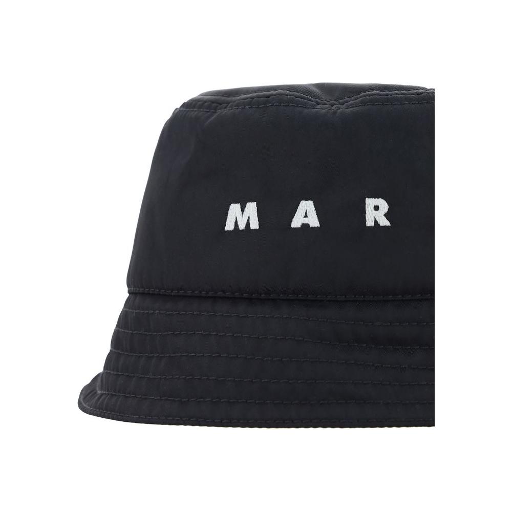 Marni Bucket Hat Marni Dark Slate Gray