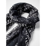 Armani Exchange Armani Exchange Black Modal Scarf AR-8161700009-ONE SIZE 1728,71956299936,Accessories,Armani Exchange,Black,New with tags,One Size,Scarves - Women - Accessories,Women,Women - Accessories