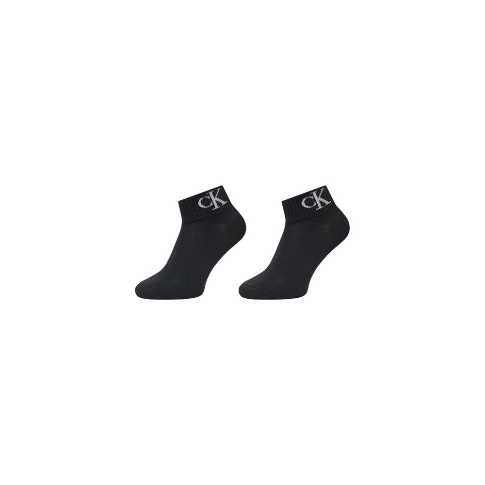 Calvin Klein Jeans Black Cotton Tights & Sock