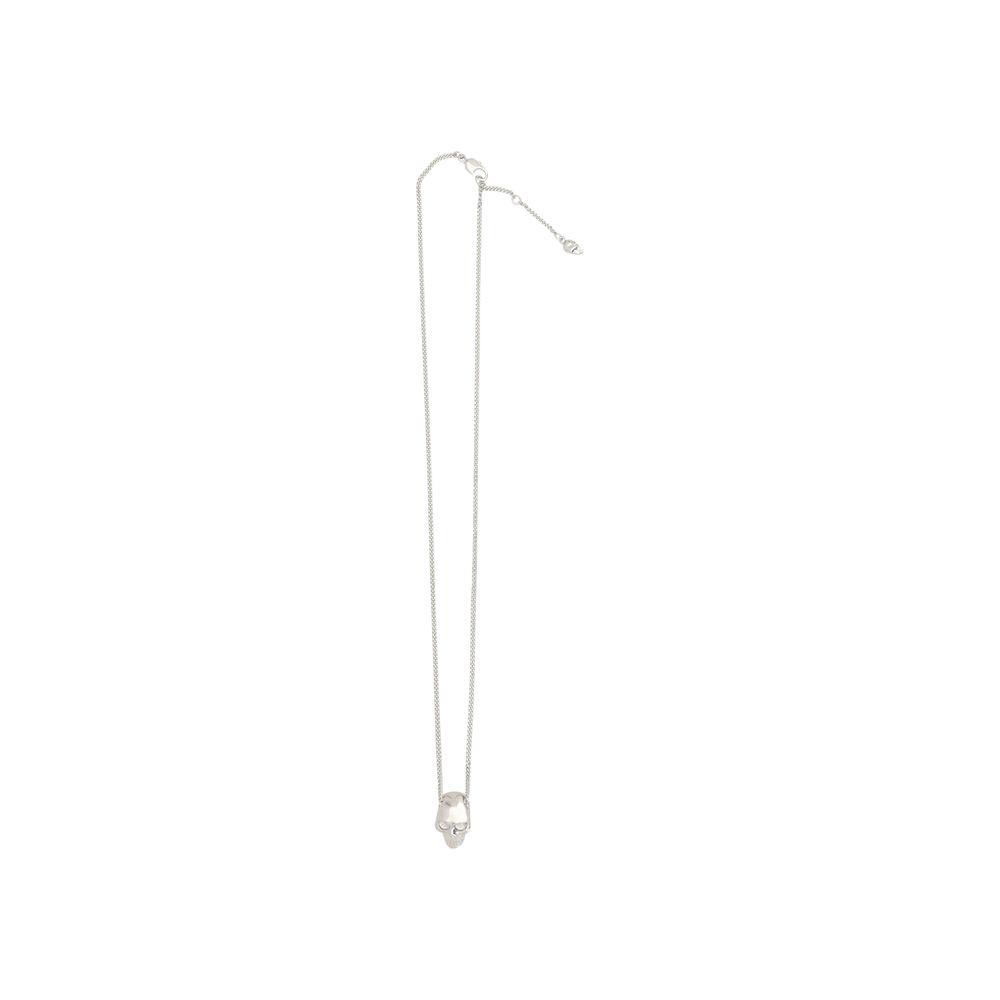 Alexander McQueen Alexander McQueen Skull Necklace AL-809456J161N0926-ONE SIZE 1728,72470364320,Alexander McQueen,Jewelry,Men,Men - Jewelry,New with tags,One Size,Other - Men - Jewelry,Silver