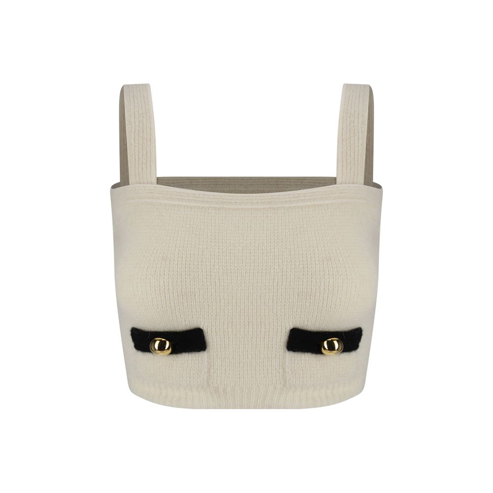 Alessandra Rich Top Alessandra Rich Gray