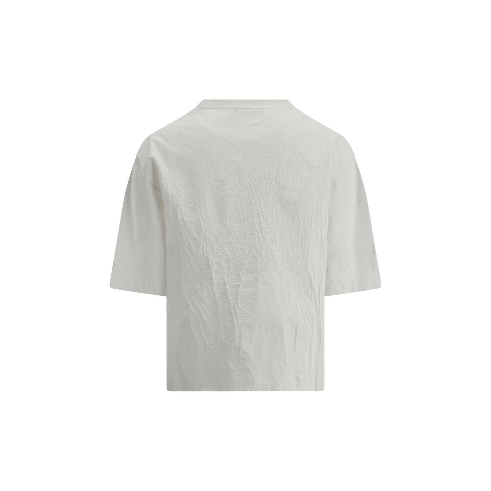 Fabiana Filippi Crackle T-Shirt Fabiana Filippi Gray