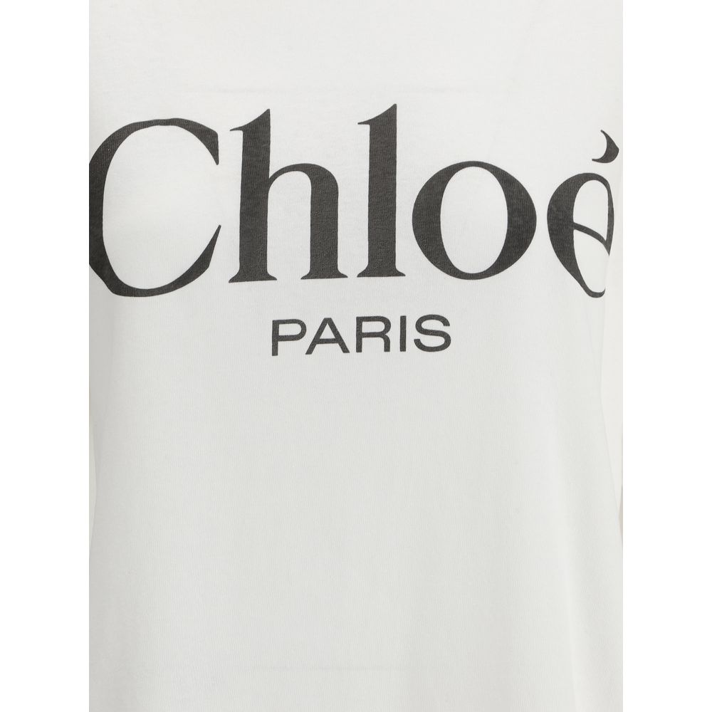 Chloé T-Shirt Chloé Light Gray