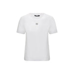 Dolce & Gabbana Dolce & Gabbana Logo T-Shirt DO-F8N08ZG7B3UW0800-IT40 | M 1728,72470364320,Clothing,Dolce & Gabbana,IT40 | M,IT42 | L,IT44 | L,New with tags,Tops & T-Shirts - Women - Clothing,White,Women,Women - Clothing