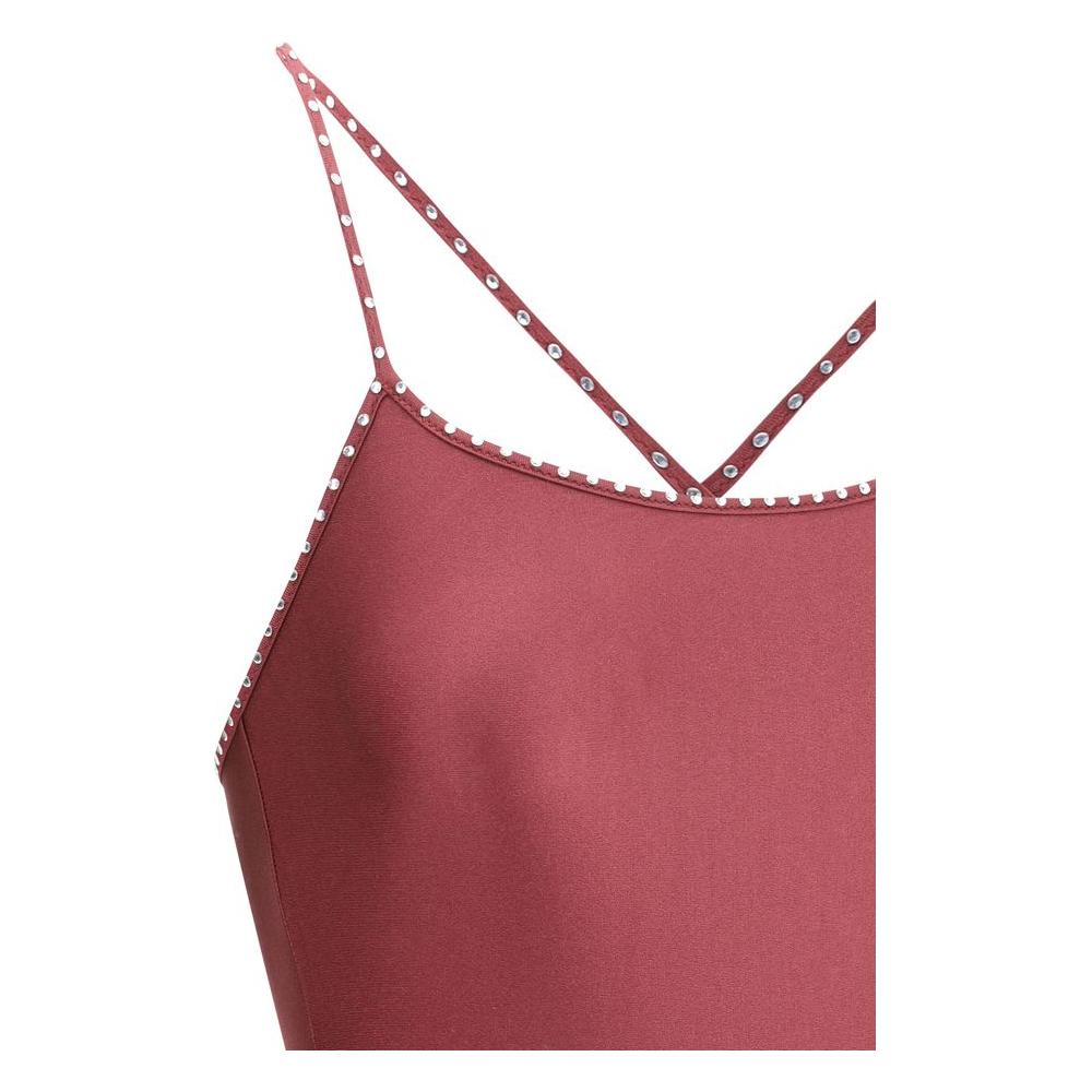 Oséree Crystal Swimsuit Oséree Maroon