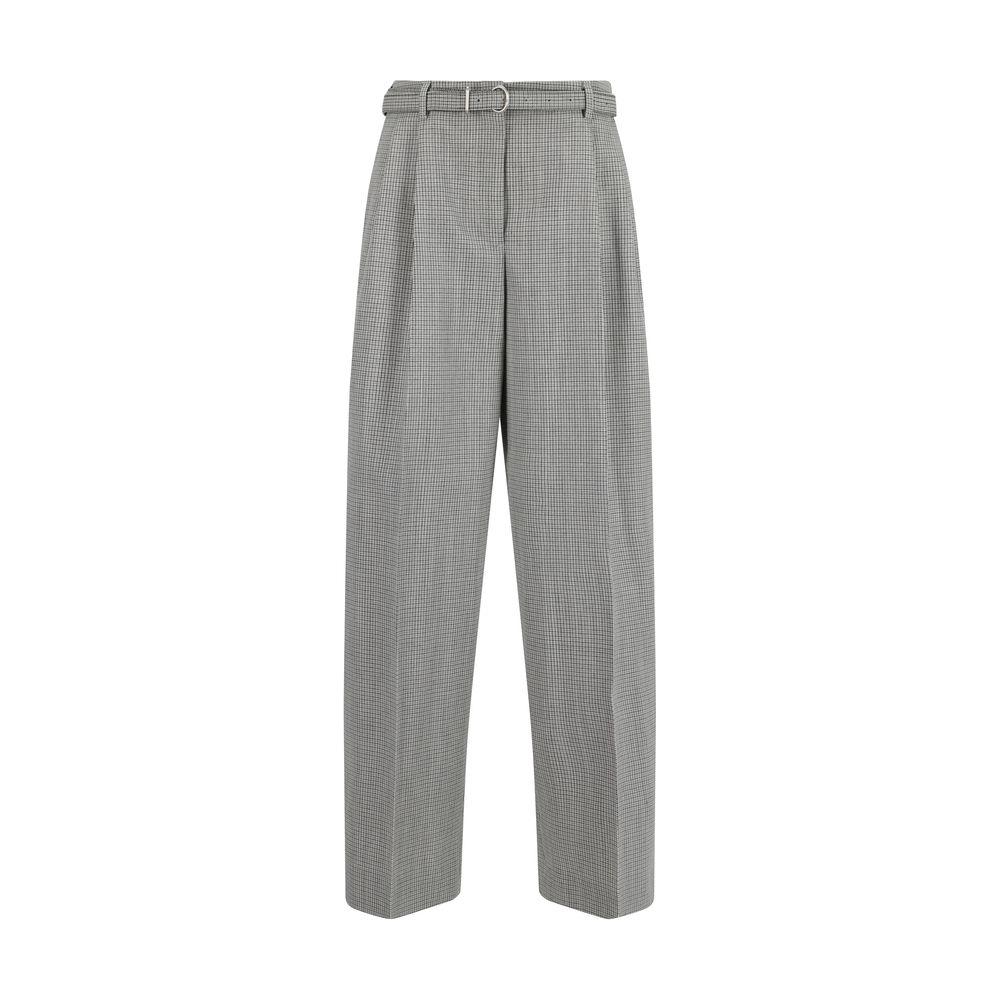 Jil Sander Virgin wool Pants Jil Sander Light Slate Gray