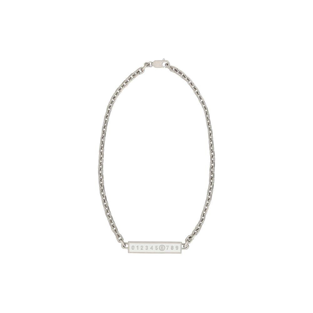 MM6 Necklace MM6 Light Gray