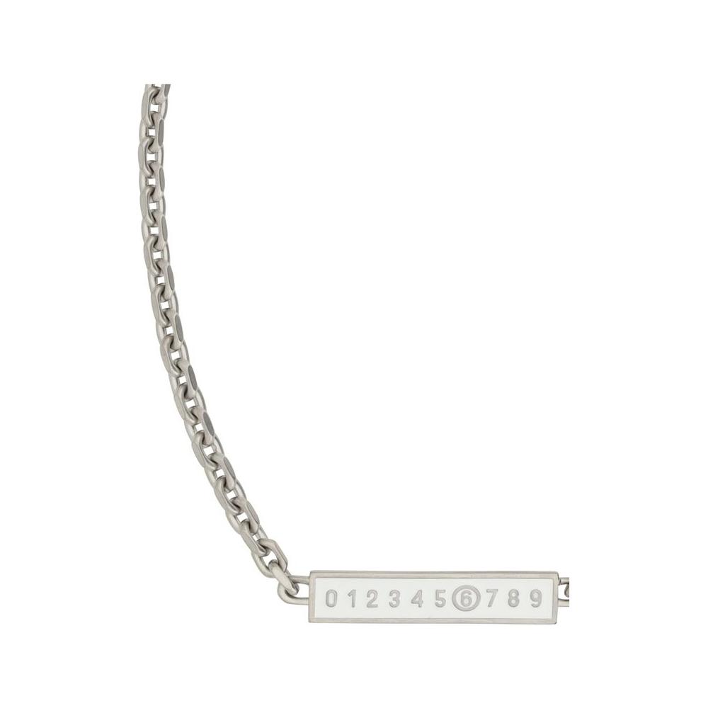 MM6 Necklace MM6 Light Gray