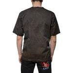 Dolce & Gabbana Dolce & Gabbana Brown Graphic Print Cotton Round Neck T-shirt TSH87302-48 1728,67345645728,Brown,Clothing,Dolce & Gabbana,IT48 | M,Material: 100% Cotton,Men,Men - Clothing,New with tags,T-Shirts - Men - Clothing