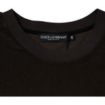 Dolce & Gabbana Dolce & Gabbana Brown Cotton Crew Neck Short Sleeves T-shirt TSH87311-48 1728,67345645728,Brown,Clothing,Dolce & Gabbana,IT48 | M,Material: 100% Cotton,Men,Men - Clothing,New with tags,T-Shirts - Men - Clothing