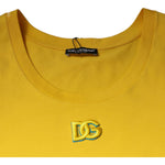 Dolce & Gabbana Dolce & Gabbana Yellow Cotton Round Neck Sleeveless T-shirt TSH87323-50 1728,67345645728,Clothing,Dolce & Gabbana,IT50 | L,Material: 100% Cotton,Men,Men - Clothing,New with tags,T-Shirts - Men - Clothing,Yellow