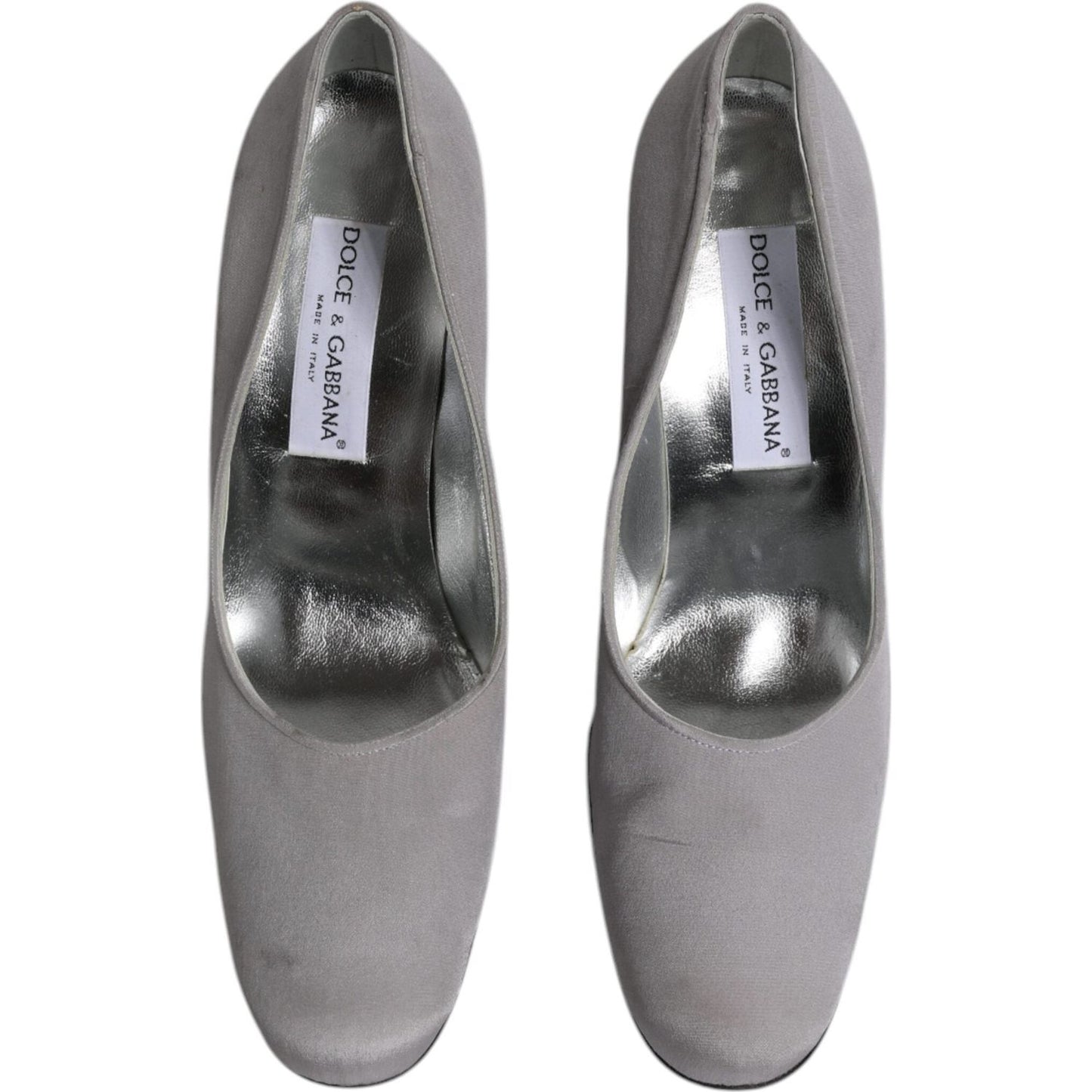 Dolce & Gabbana Dolce & Gabbana Gray Suede Leather High Heel Pumps Shoes LA12110-40 1728,67345645728,Dolce & Gabbana,EU40/US9.5,Gray,Material: Leather (suede),New with tags,Pumps - Women - Shoes,Shoes,Women,Women - Shoes