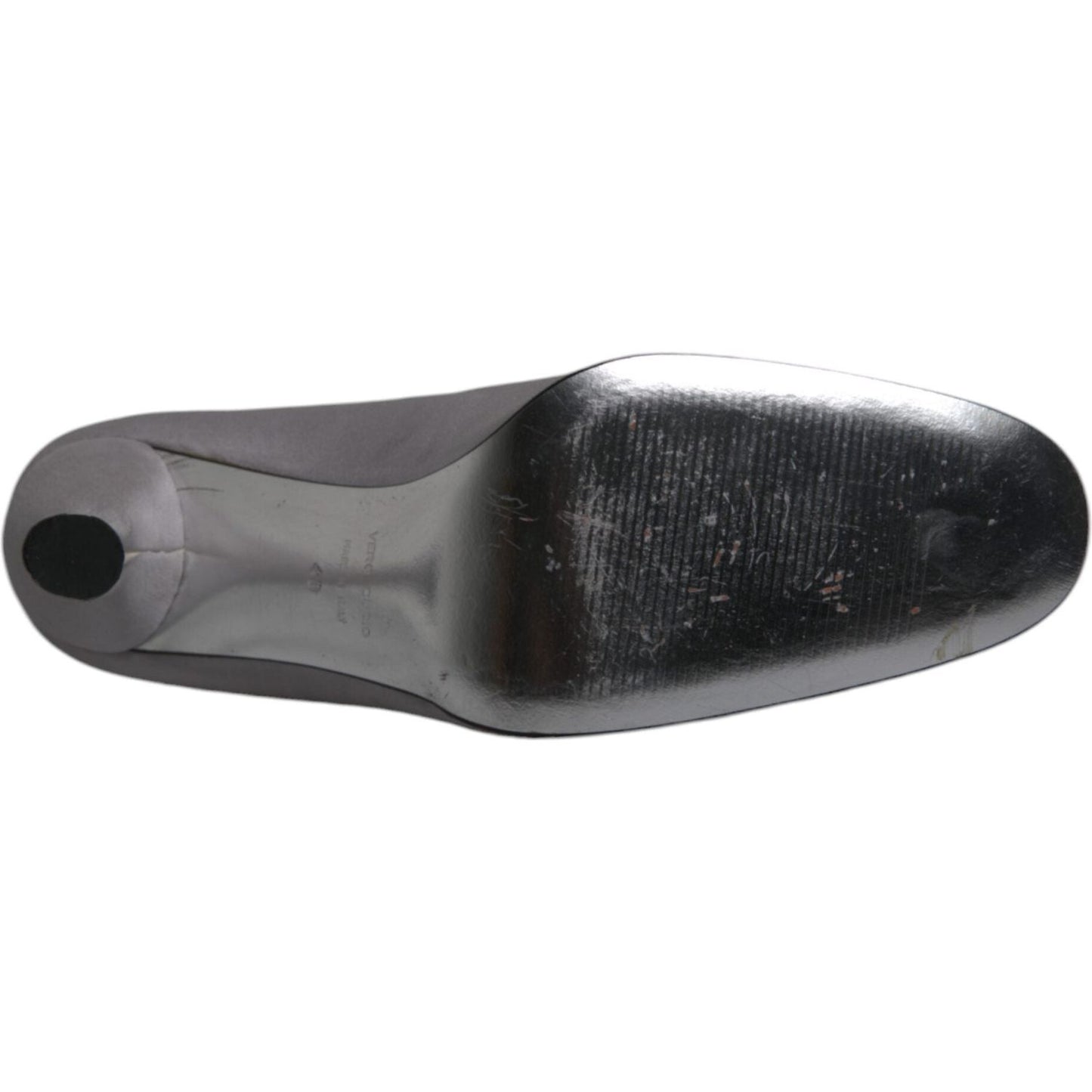 Dolce & Gabbana Dolce & Gabbana Gray Suede Leather High Heel Pumps Shoes LA12110-40 1728,67345645728,Dolce & Gabbana,EU40/US9.5,Gray,Material: Leather (suede),New with tags,Pumps - Women - Shoes,Shoes,Women,Women - Shoes