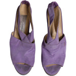 Dolce & Gabbana Dolce & Gabbana Purple Platform Slingback Heels Sandals Shoes LA12209-38 1728,67345645728,Dolce & Gabbana,EU38/US7.5,Material: Leather (suede),Preowned / Defect,Purple,Sandals - Women - Shoes,Shoes,Women,Women - Shoes