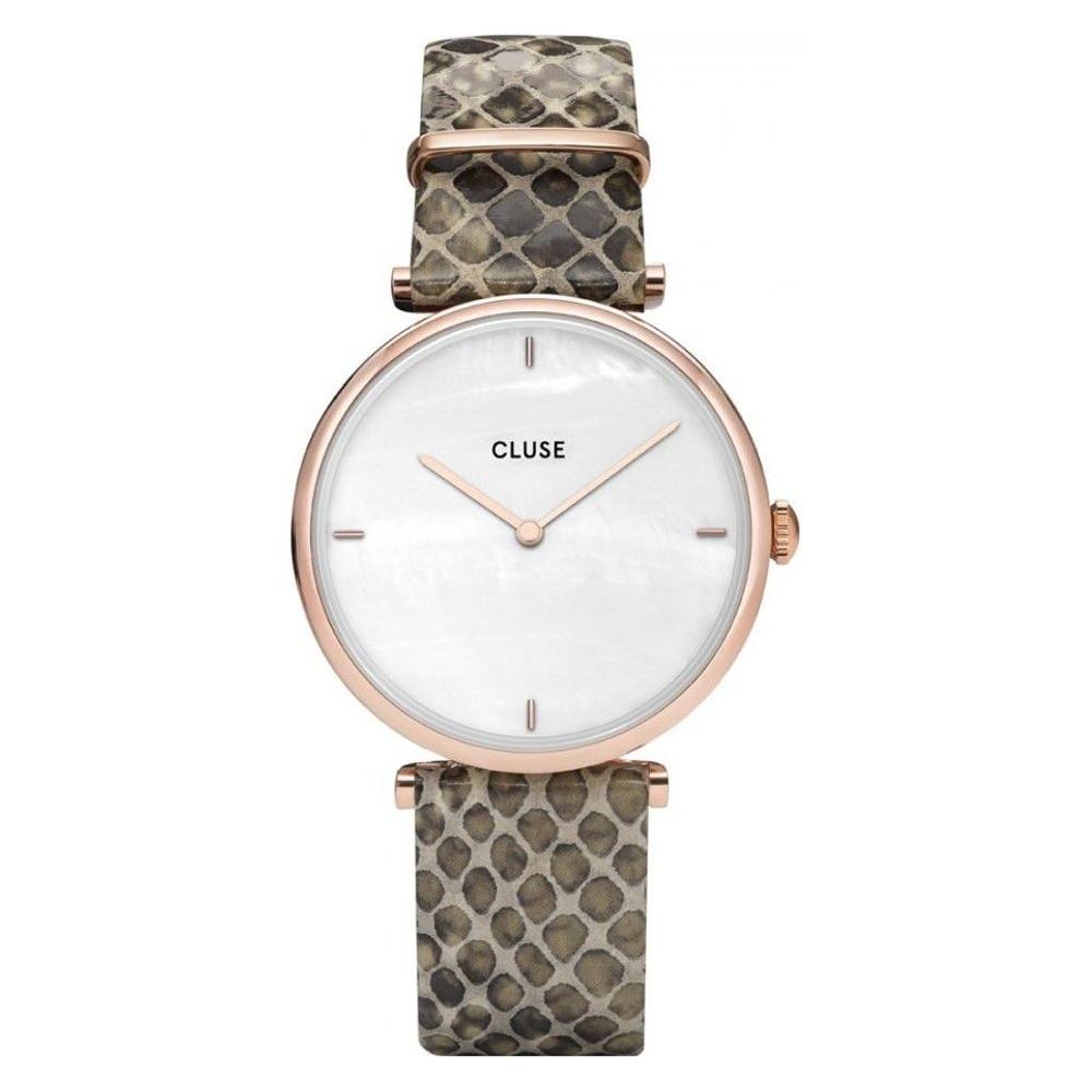 Cluse Cluse Beige Leather Watch CLCL61007AC 1728,67434610848,Beige,Cluse,New with tags,Watches,Watches for Women - Watches,Women
