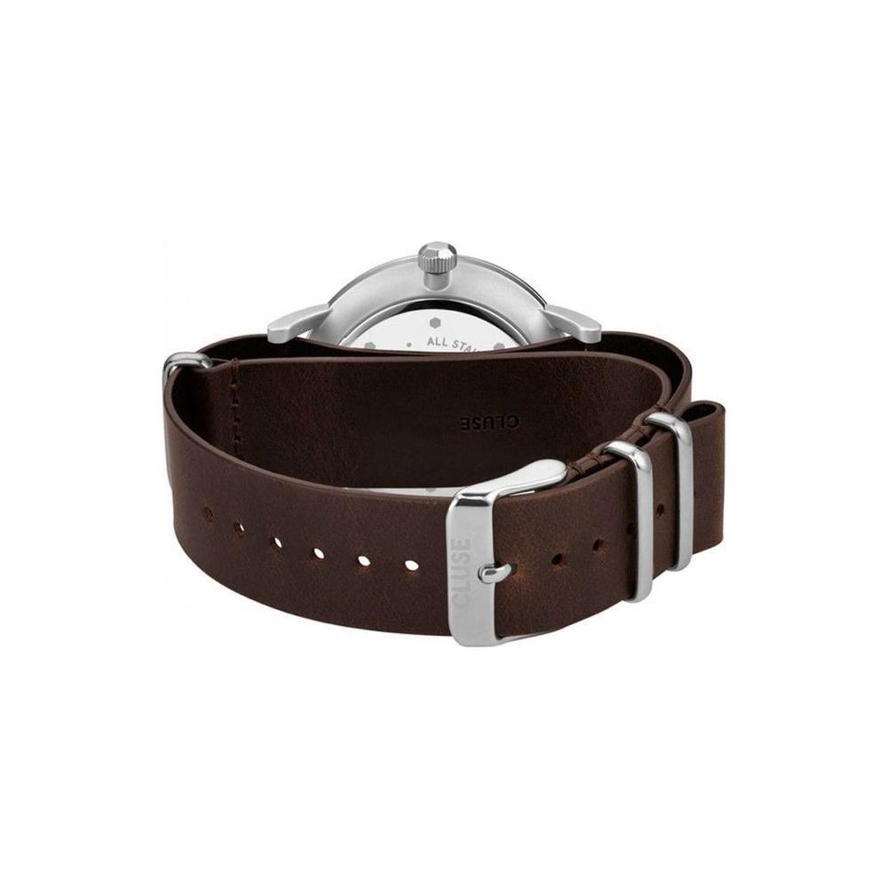 Cluse Brown Leather Watch CLCW0101501008AC