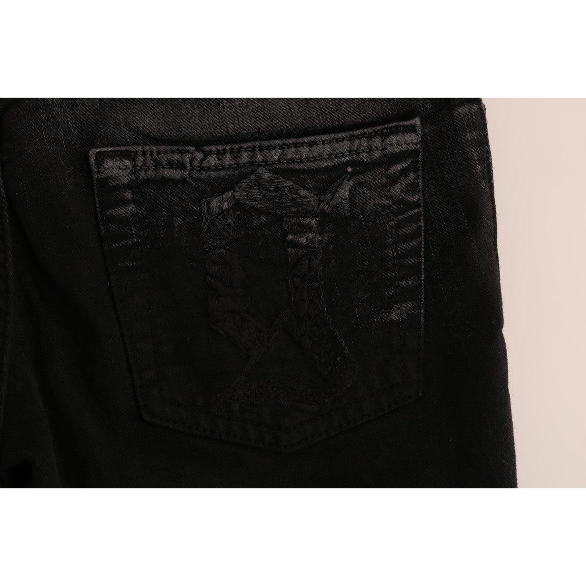 John Galliano Chic Gray Wash Regular Fit Jeans John Galliano Light Gray