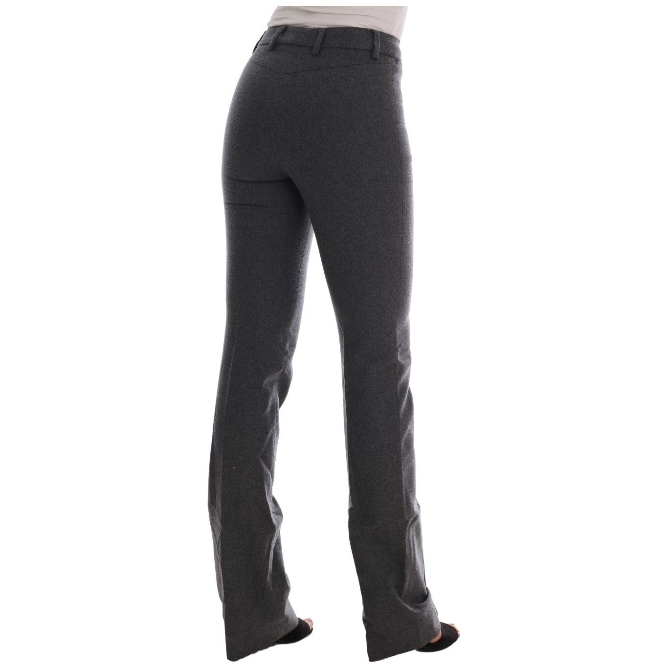Ermanno Scervino Chic Gray Formal Pants - Elegance Refined Ermanno Scervino Dark Slate Gray