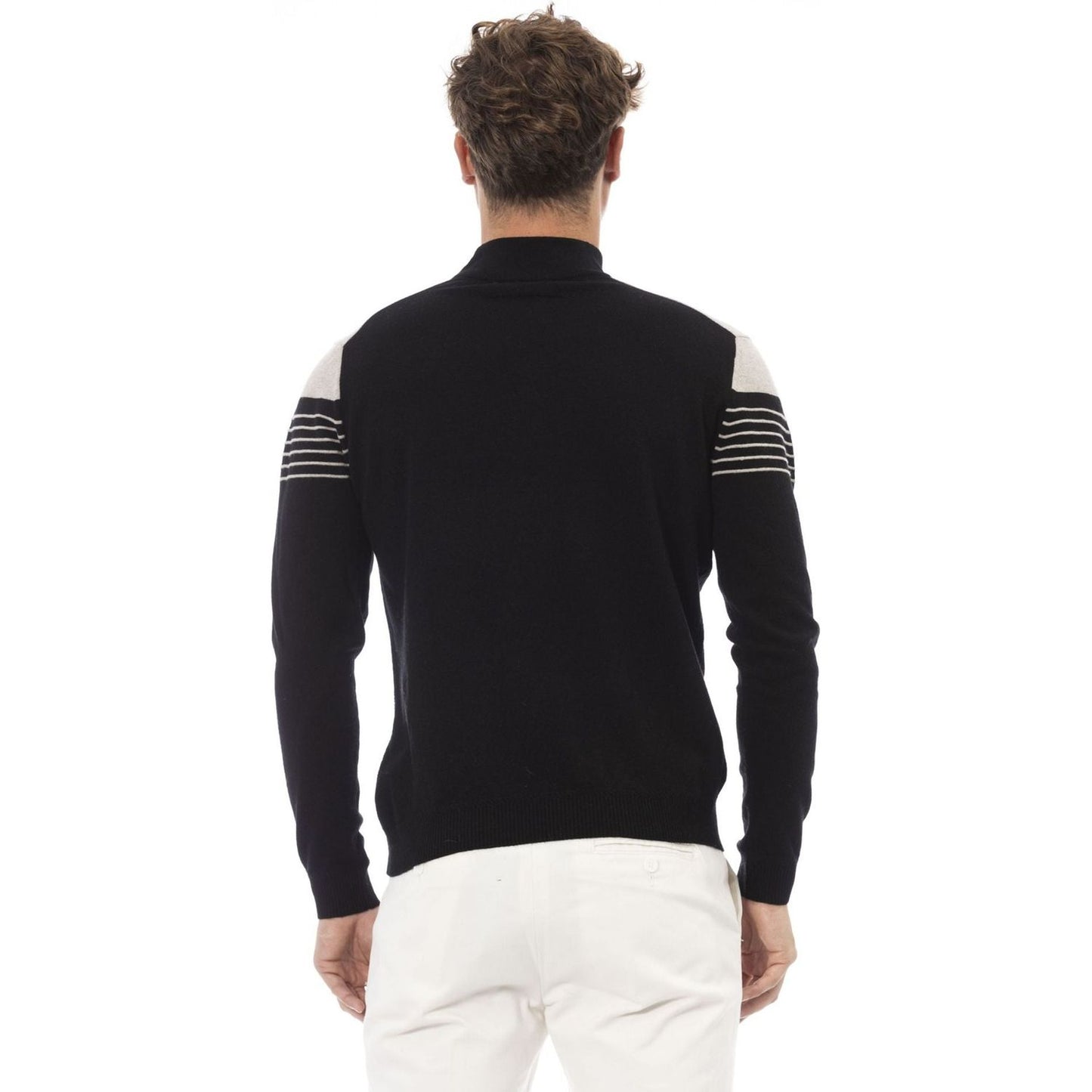 Alpha Studio Sweaters Sweaters Alpha Studio Antique White