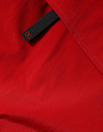 Dolce & Gabbana Dolce & Gabbana Red Nylon Hooded Men Full Zip Parka Jacket TSH3789-58 1728,67345645728,Clothing,Dolce & Gabbana,IT58 | 3XL,Jackets - Men - Clothing,Material: 99% Nylon 1% Elastane,Men,Men - Clothing,New with tags,Red