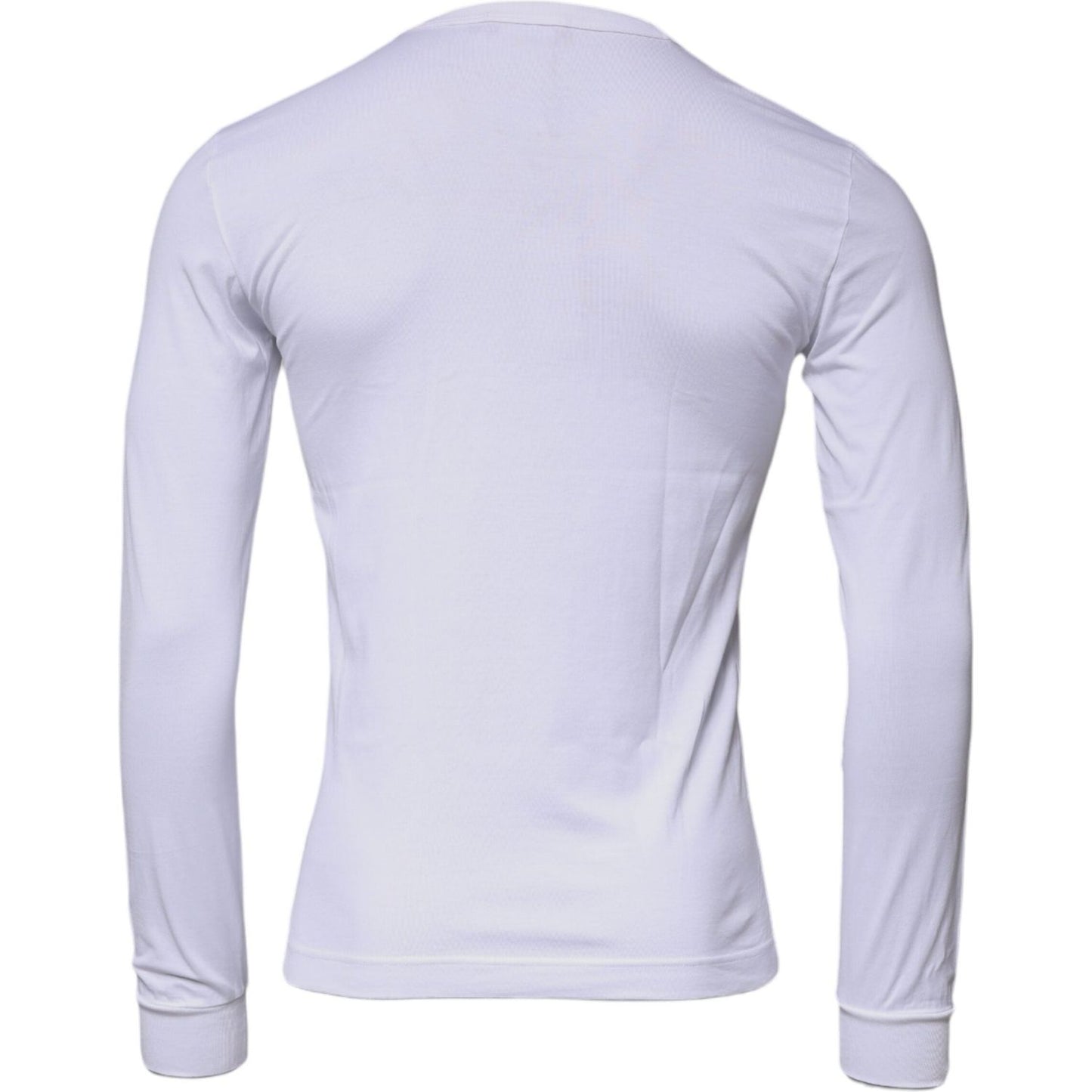 Dolce & Gabbana Dolce & Gabbana White Crown Crew Neck Cotton Pullover Sweater TSH87421-44 1728,67345645728,Clothing,Dolce & Gabbana,IT44 | XS,Material: 100% Cotton,Men,Men - Clothing,New with tags,Sweaters - Men - Clothing,White