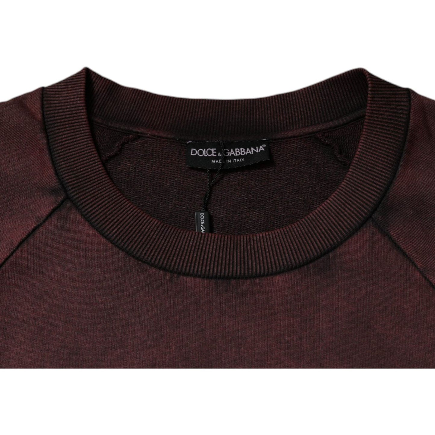 Dolce & Gabbana Dolce & Gabbana Brown Logo Cotton Crew Neck Pullover Sweater TSH87571-48 1728,67345645728,Brown,Clothing,Dolce & Gabbana,IT48 | M,Material: 100% Cotton,Men,Men - Clothing,New with tags,Sweaters - Men - Clothing