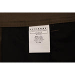 GF Ferre Elegant Green Comfort Straight Fit Pants GF Ferre Light Gray