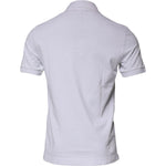 Dolce & Gabbana Dolce & Gabbana White Cotton Logo Plaque Collared Polo T-shirt TSH87488-50 1728,67345645728,Clothing,Dolce & Gabbana,IT50 | L,Material: 100% Cotton,Men,Men - Clothing,New with tags,T-Shirts - Men - Clothing,White