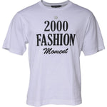 Dolce & Gabbana Dolce & Gabbana White Graphic Print Cotton Crew Neck T-shirt TSH87559-44 1728,67345645728,Clothing,Dolce & Gabbana,IT44 | XS,Material: 100% Cotton,Men,Men - Clothing,Preowned / Defect,T-Shirts - Men - Clothing,White