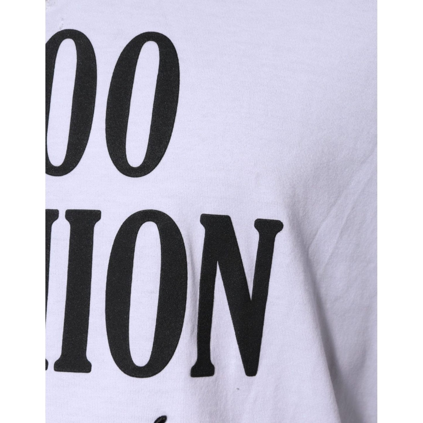 Dolce & Gabbana Dolce & Gabbana White Graphic Print Cotton Crew Neck T-shirt TSH87559-44 1728,67345645728,Clothing,Dolce & Gabbana,IT44 | XS,Material: 100% Cotton,Men,Men - Clothing,Preowned / Defect,T-Shirts - Men - Clothing,White