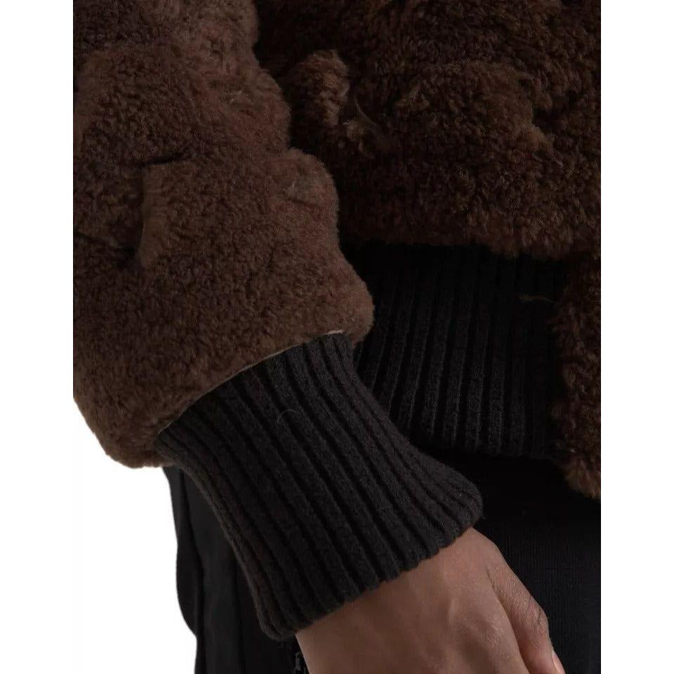Bottega Veneta Bottega Veneta Brown Fur Lamb Shearling Coat Jacket JKT4061-48 1728,67345645728,Bottega Veneta,Brown,Clothing,IT44 | S,IT48 | M,Jackets - Men - Clothing,Material: 100% Shearling Wool,Men,Men - Clothing,New with tags