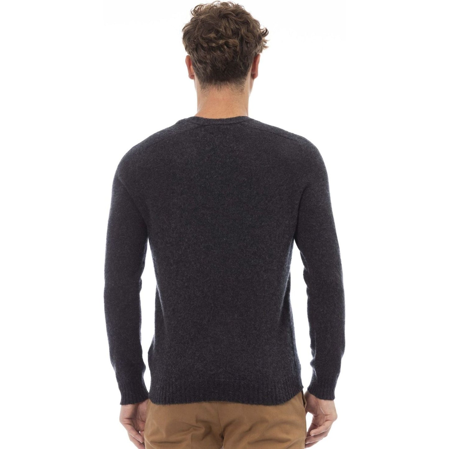 Alpha Studio Sweaters Sweaters Alpha Studio Dark Slate Gray