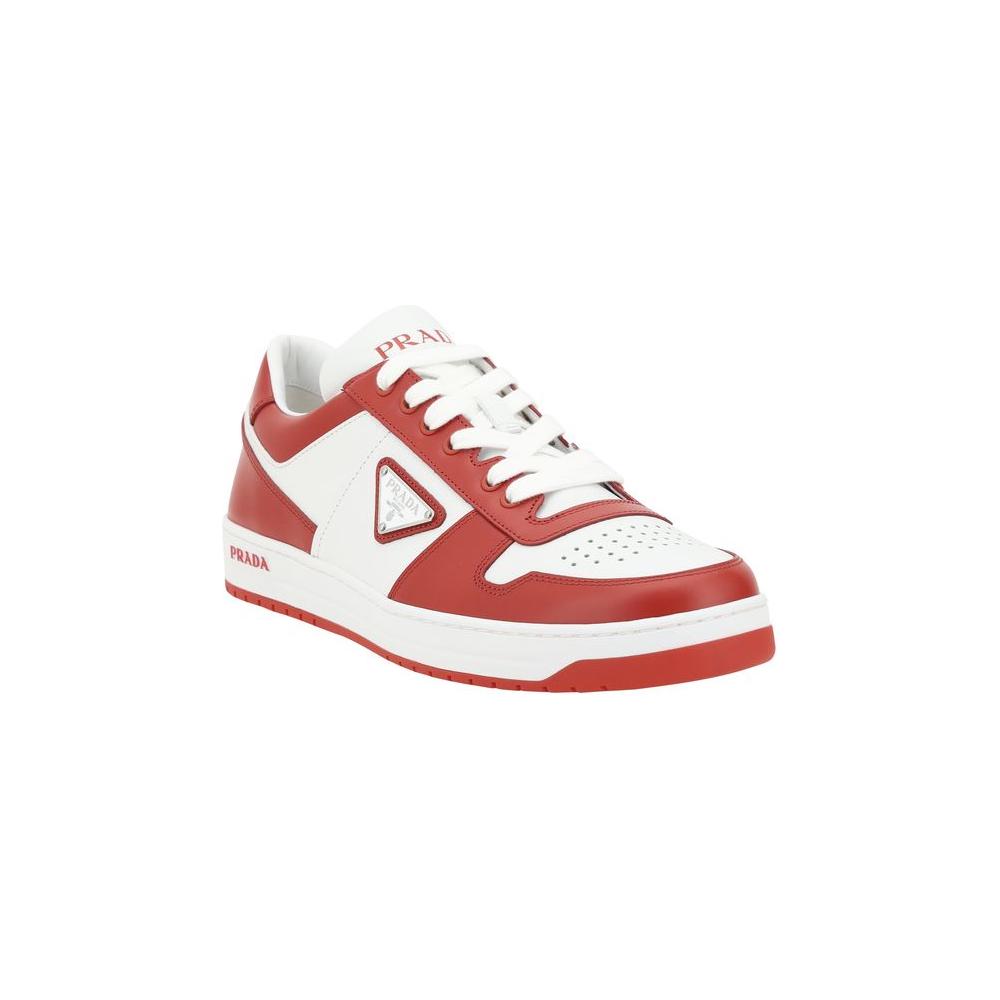 Prada Prada Downtown Sneakers PR-2EE364FD0013LKGF0O3N-EU 38.5 | US 5.5 1728,72470364320,EU 38 | US 5,EU 38.5 | US 5.5,EU39/US6,EU43/US10,Men,Men - Shoes,New with tags,Prada,Red,Shoes,Sneakers - Men - Shoes