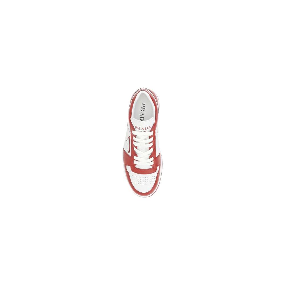 Prada Prada Downtown Sneakers PR-2EE364FD0013LKGF0O3N-EU 38.5 | US 5.5 1728,72470364320,EU 38 | US 5,EU 38.5 | US 5.5,EU39/US6,EU43/US10,Men,Men - Shoes,New with tags,Prada,Red,Shoes,Sneakers - Men - Shoes