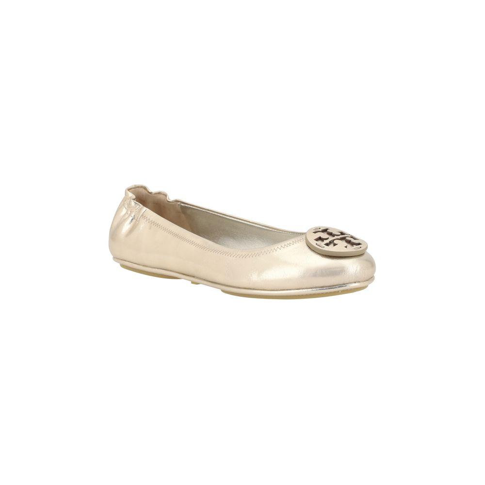 Tory Burch Minnie Ballerinas Tory Burch Light Gray