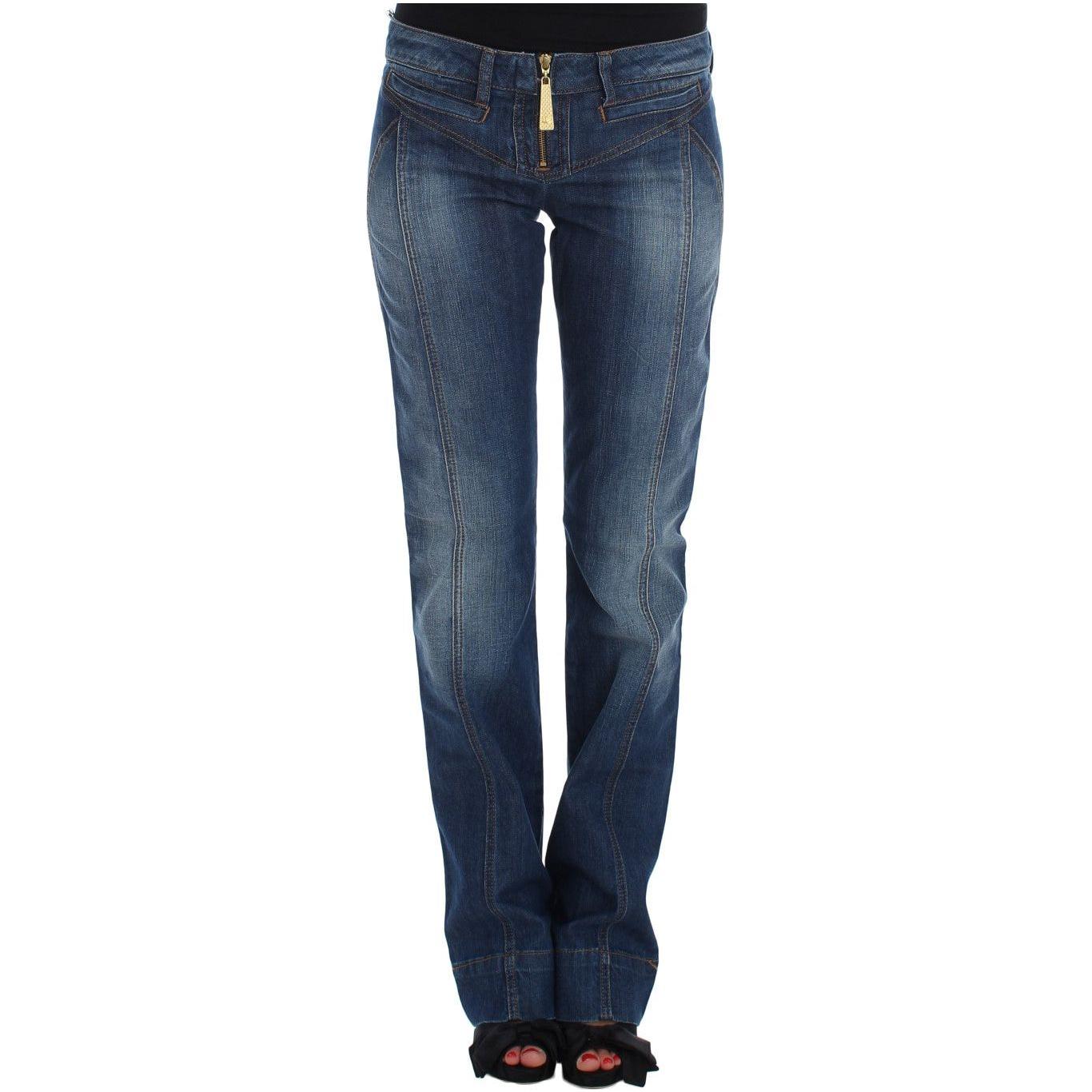 Cavalli Chic Boot Cut Blue Wash Denim Cavalli Dark Slate Gray